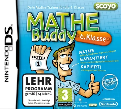Mathe Buddy - 6. Klasse (Europe) (Fr,De,It)